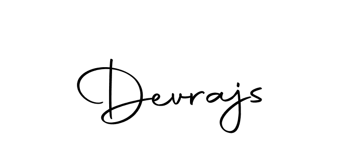 Design your own signature with our free online signature maker. With this signature software, you can create a handwritten (Autography-DOLnW) signature for name Devrajs. Devrajs signature style 10 images and pictures png