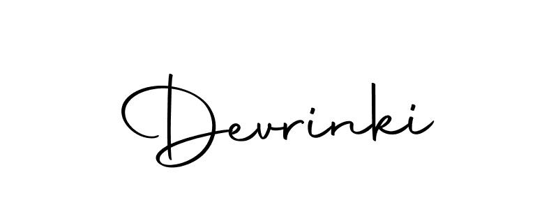 How to make Devrinki signature? Autography-DOLnW is a professional autograph style. Create handwritten signature for Devrinki name. Devrinki signature style 10 images and pictures png