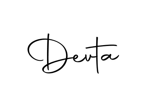 How to make Devta name signature. Use Autography-DOLnW style for creating short signs online. This is the latest handwritten sign. Devta signature style 10 images and pictures png