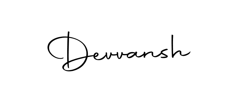 The best way (Autography-DOLnW) to make a short signature is to pick only two or three words in your name. The name Devvansh include a total of six letters. For converting this name. Devvansh signature style 10 images and pictures png