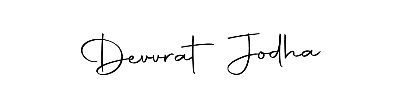 How to make Devvrat Jodha name signature. Use Autography-DOLnW style for creating short signs online. This is the latest handwritten sign. Devvrat Jodha signature style 10 images and pictures png