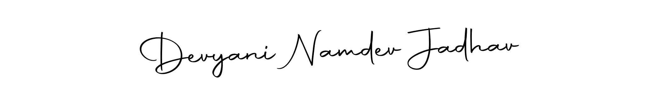 Also we have Devyani Namdev Jadhav name is the best signature style. Create professional handwritten signature collection using Autography-DOLnW autograph style. Devyani Namdev Jadhav signature style 10 images and pictures png