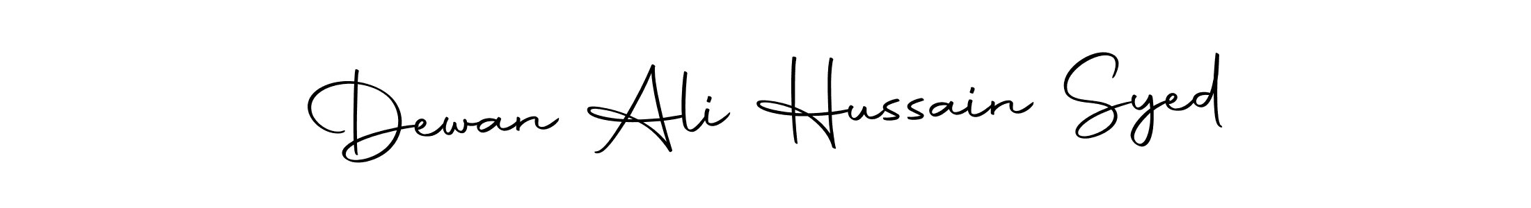 if you are searching for the best signature style for your name Dewan Ali Hussain Syed. so please give up your signature search. here we have designed multiple signature styles  using Autography-DOLnW. Dewan Ali Hussain Syed signature style 10 images and pictures png