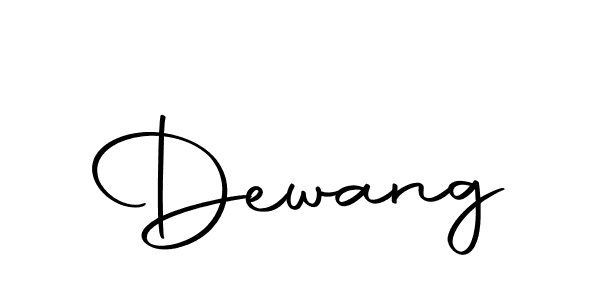 How to make Dewang signature? Autography-DOLnW is a professional autograph style. Create handwritten signature for Dewang name. Dewang signature style 10 images and pictures png