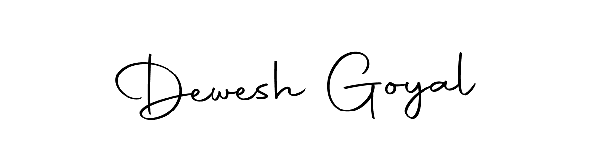 You can use this online signature creator to create a handwritten signature for the name Dewesh Goyal. This is the best online autograph maker. Dewesh Goyal signature style 10 images and pictures png