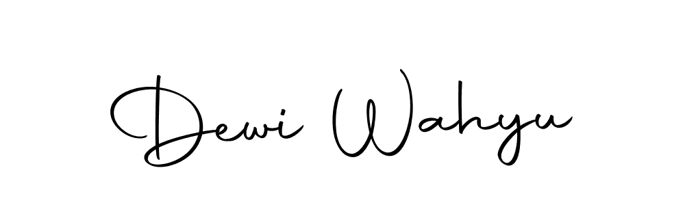 Once you've used our free online signature maker to create your best signature Autography-DOLnW style, it's time to enjoy all of the benefits that Dewi Wahyu name signing documents. Dewi Wahyu signature style 10 images and pictures png