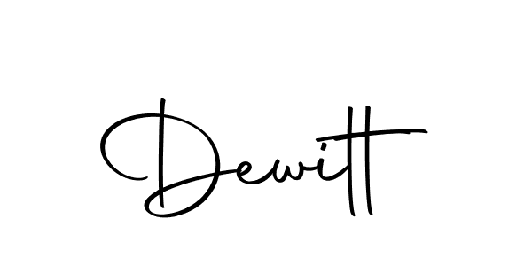 Autography-DOLnW is a professional signature style that is perfect for those who want to add a touch of class to their signature. It is also a great choice for those who want to make their signature more unique. Get Dewitt name to fancy signature for free. Dewitt signature style 10 images and pictures png