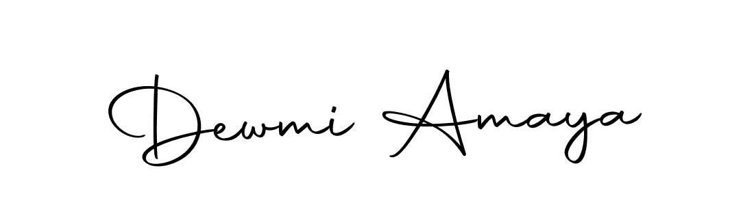 Create a beautiful signature design for name Dewmi Amaya. With this signature (Autography-DOLnW) fonts, you can make a handwritten signature for free. Dewmi Amaya signature style 10 images and pictures png