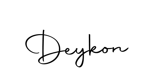 The best way (Autography-DOLnW) to make a short signature is to pick only two or three words in your name. The name Deykon include a total of six letters. For converting this name. Deykon signature style 10 images and pictures png