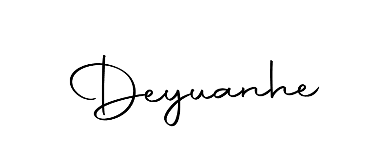 You can use this online signature creator to create a handwritten signature for the name Deyuanhe. This is the best online autograph maker. Deyuanhe signature style 10 images and pictures png