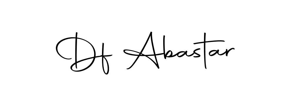 You should practise on your own different ways (Autography-DOLnW) to write your name (Df Abastar) in signature. don't let someone else do it for you. Df Abastar signature style 10 images and pictures png