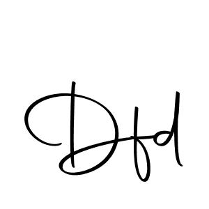 You should practise on your own different ways (Autography-DOLnW) to write your name (Dfd) in signature. don't let someone else do it for you. Dfd signature style 10 images and pictures png