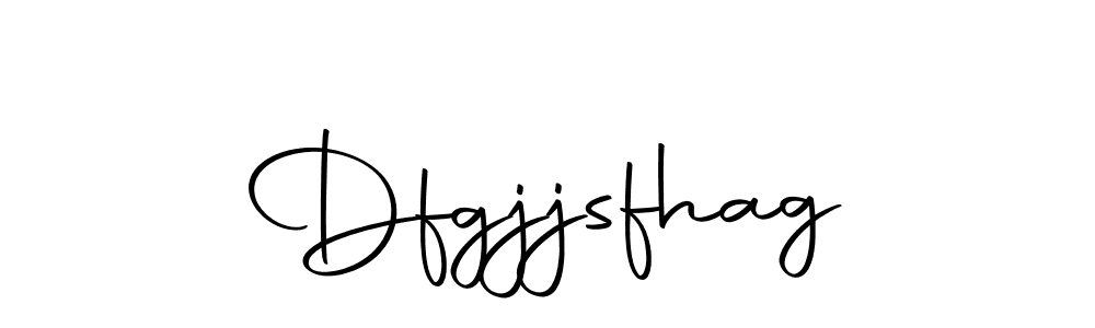 How to make Dfgjjsfhag name signature. Use Autography-DOLnW style for creating short signs online. This is the latest handwritten sign. Dfgjjsfhag signature style 10 images and pictures png