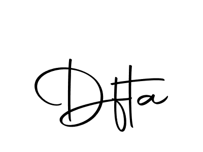 Also we have Dfta name is the best signature style. Create professional handwritten signature collection using Autography-DOLnW autograph style. Dfta signature style 10 images and pictures png
