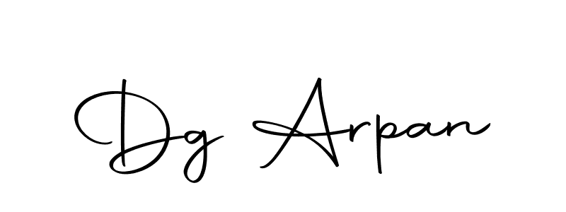 Also we have Dg Arpan name is the best signature style. Create professional handwritten signature collection using Autography-DOLnW autograph style. Dg Arpan signature style 10 images and pictures png