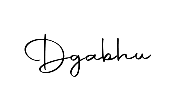 Create a beautiful signature design for name Dgabhu. With this signature (Autography-DOLnW) fonts, you can make a handwritten signature for free. Dgabhu signature style 10 images and pictures png