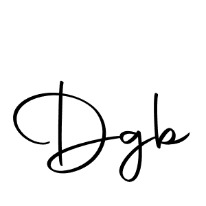 Use a signature maker to create a handwritten signature online. With this signature software, you can design (Autography-DOLnW) your own signature for name Dgb. Dgb signature style 10 images and pictures png