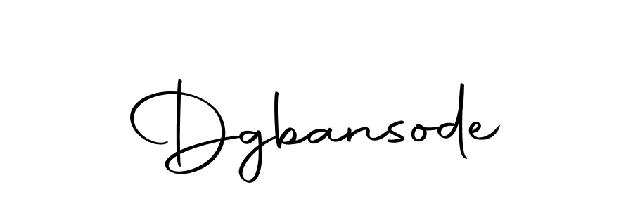 The best way (Autography-DOLnW) to make a short signature is to pick only two or three words in your name. The name Dgbansode include a total of six letters. For converting this name. Dgbansode signature style 10 images and pictures png