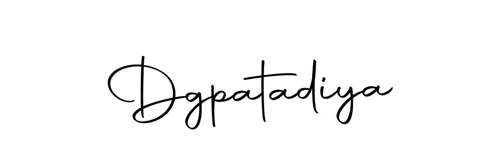 The best way (Autography-DOLnW) to make a short signature is to pick only two or three words in your name. The name Dgpatadiya include a total of six letters. For converting this name. Dgpatadiya signature style 10 images and pictures png