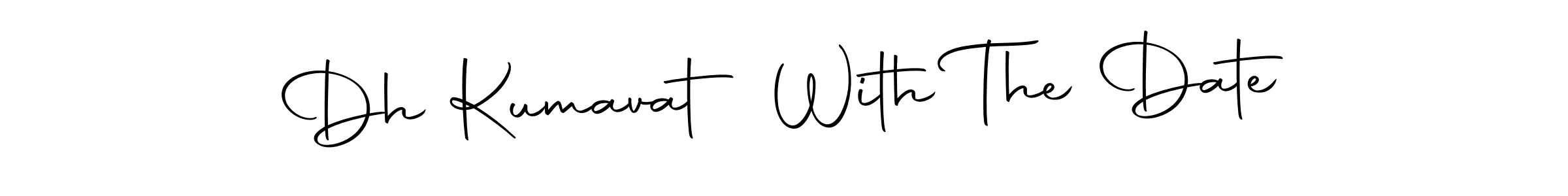 How to Draw Dh Kumavat With The Date signature style? Autography-DOLnW is a latest design signature styles for name Dh Kumavat With The Date. Dh Kumavat With The Date signature style 10 images and pictures png