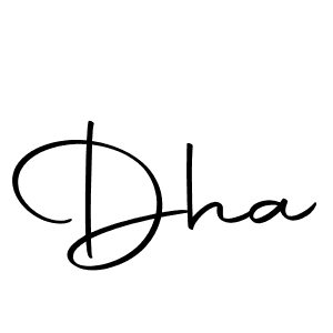 Dha stylish signature style. Best Handwritten Sign (Autography-DOLnW) for my name. Handwritten Signature Collection Ideas for my name Dha. Dha signature style 10 images and pictures png