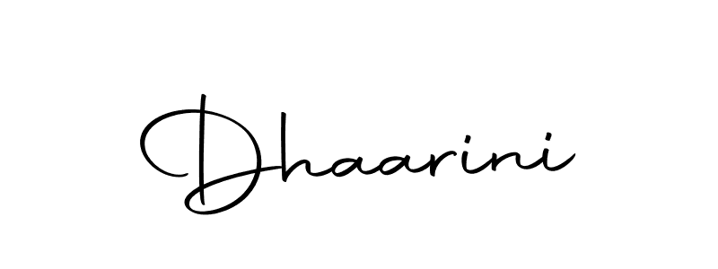 Make a beautiful signature design for name Dhaarini. With this signature (Autography-DOLnW) style, you can create a handwritten signature for free. Dhaarini signature style 10 images and pictures png