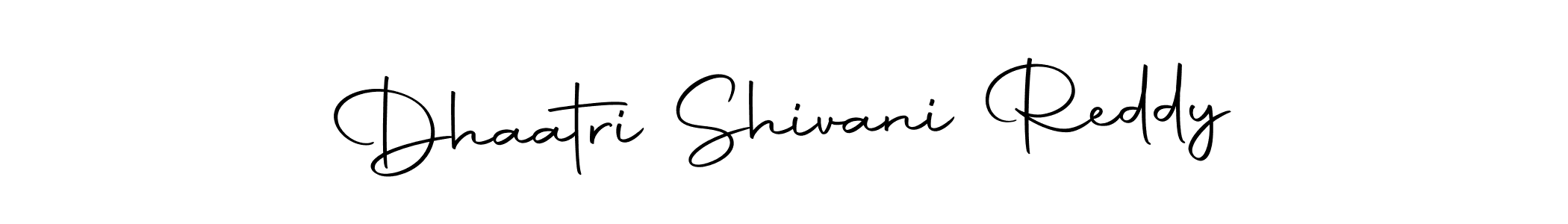 You should practise on your own different ways (Autography-DOLnW) to write your name (Dhaatri Shivani Reddy) in signature. don't let someone else do it for you. Dhaatri Shivani Reddy signature style 10 images and pictures png