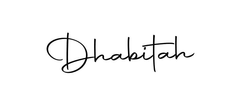 Also we have Dhabitah name is the best signature style. Create professional handwritten signature collection using Autography-DOLnW autograph style. Dhabitah signature style 10 images and pictures png