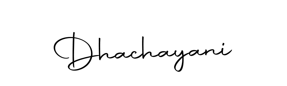 Dhachayani stylish signature style. Best Handwritten Sign (Autography-DOLnW) for my name. Handwritten Signature Collection Ideas for my name Dhachayani. Dhachayani signature style 10 images and pictures png