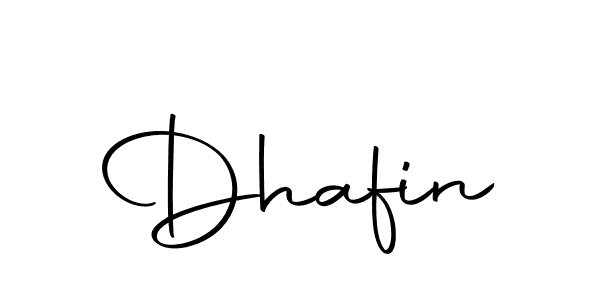 if you are searching for the best signature style for your name Dhafin. so please give up your signature search. here we have designed multiple signature styles  using Autography-DOLnW. Dhafin signature style 10 images and pictures png