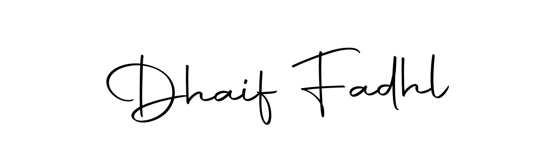 The best way (Autography-DOLnW) to make a short signature is to pick only two or three words in your name. The name Dhaif Fadhl include a total of six letters. For converting this name. Dhaif Fadhl signature style 10 images and pictures png