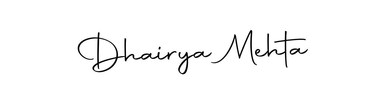 Also we have Dhairya Mehta name is the best signature style. Create professional handwritten signature collection using Autography-DOLnW autograph style. Dhairya Mehta signature style 10 images and pictures png