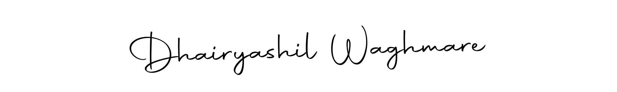 How to make Dhairyashil Waghmare signature? Autography-DOLnW is a professional autograph style. Create handwritten signature for Dhairyashil Waghmare name. Dhairyashil Waghmare signature style 10 images and pictures png