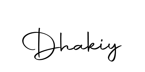 Make a beautiful signature design for name Dhakiy. With this signature (Autography-DOLnW) style, you can create a handwritten signature for free. Dhakiy signature style 10 images and pictures png