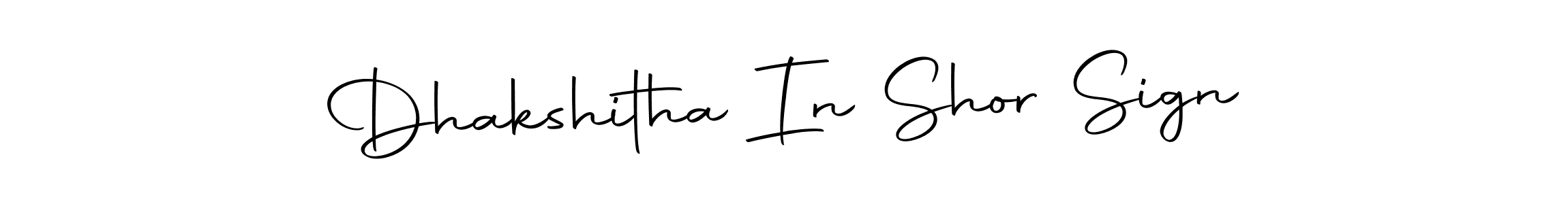 Also You can easily find your signature by using the search form. We will create Dhakshitha In Shor Sign name handwritten signature images for you free of cost using Autography-DOLnW sign style. Dhakshitha In Shor Sign signature style 10 images and pictures png