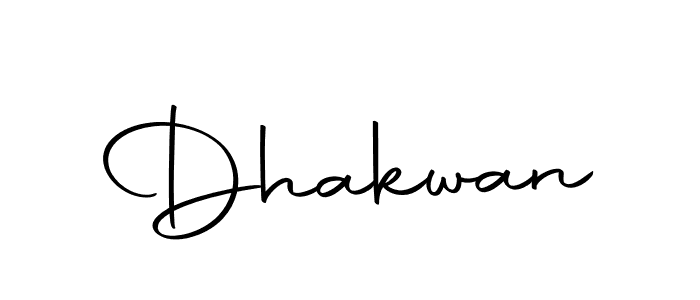 Design your own signature with our free online signature maker. With this signature software, you can create a handwritten (Autography-DOLnW) signature for name Dhakwan. Dhakwan signature style 10 images and pictures png