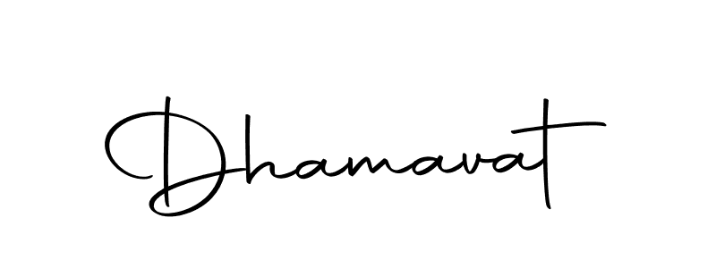 You should practise on your own different ways (Autography-DOLnW) to write your name (Dhamavat) in signature. don't let someone else do it for you. Dhamavat signature style 10 images and pictures png