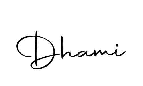 Make a beautiful signature design for name Dhami. Use this online signature maker to create a handwritten signature for free. Dhami signature style 10 images and pictures png