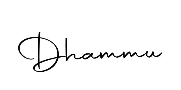 Make a beautiful signature design for name Dhammu. With this signature (Autography-DOLnW) style, you can create a handwritten signature for free. Dhammu signature style 10 images and pictures png