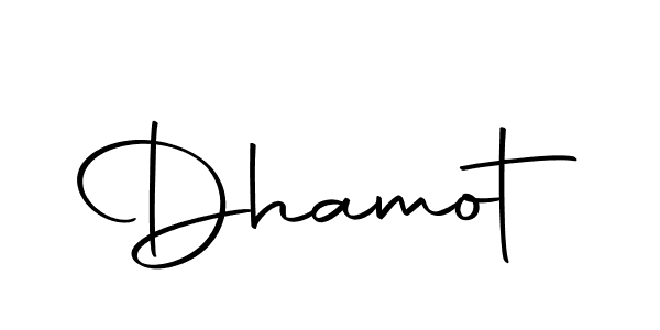 You can use this online signature creator to create a handwritten signature for the name Dhamot. This is the best online autograph maker. Dhamot signature style 10 images and pictures png