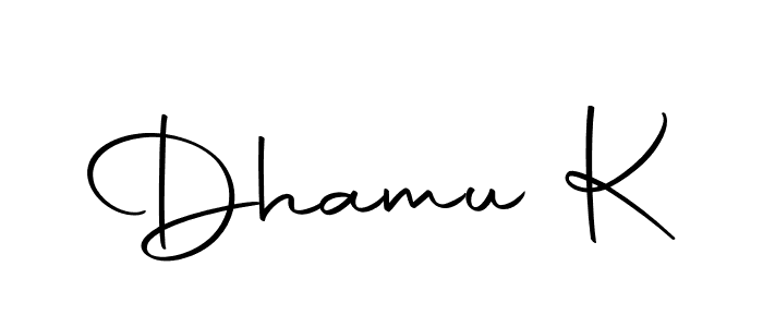 How to Draw Dhamu K signature style? Autography-DOLnW is a latest design signature styles for name Dhamu K. Dhamu K signature style 10 images and pictures png