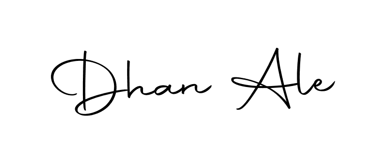 You should practise on your own different ways (Autography-DOLnW) to write your name (Dhan Ale) in signature. don't let someone else do it for you. Dhan Ale signature style 10 images and pictures png