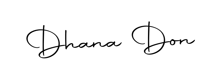 The best way (Autography-DOLnW) to make a short signature is to pick only two or three words in your name. The name Dhana Don include a total of six letters. For converting this name. Dhana Don signature style 10 images and pictures png