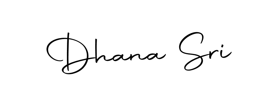 You should practise on your own different ways (Autography-DOLnW) to write your name (Dhana Sri) in signature. don't let someone else do it for you. Dhana Sri signature style 10 images and pictures png