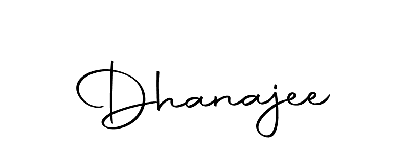 Use a signature maker to create a handwritten signature online. With this signature software, you can design (Autography-DOLnW) your own signature for name Dhanajee. Dhanajee signature style 10 images and pictures png