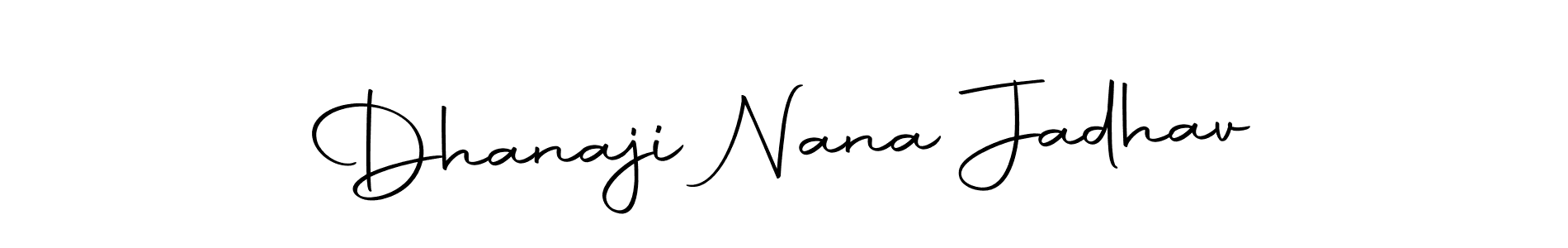 Autography-DOLnW is a professional signature style that is perfect for those who want to add a touch of class to their signature. It is also a great choice for those who want to make their signature more unique. Get Dhanaji Nana Jadhav name to fancy signature for free. Dhanaji Nana Jadhav signature style 10 images and pictures png