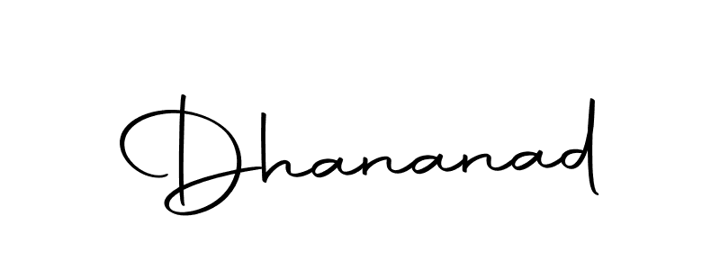 You can use this online signature creator to create a handwritten signature for the name Dhananad. This is the best online autograph maker. Dhananad signature style 10 images and pictures png