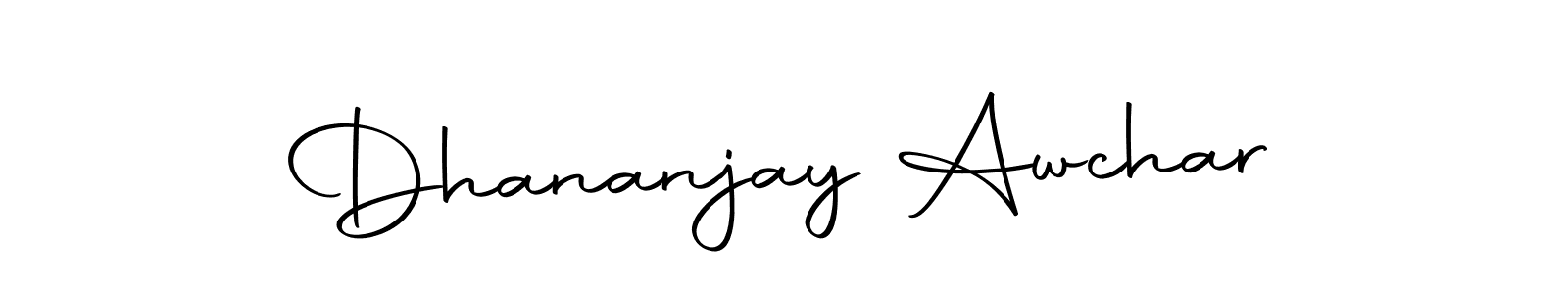 How to Draw Dhananjay Awchar signature style? Autography-DOLnW is a latest design signature styles for name Dhananjay Awchar. Dhananjay Awchar signature style 10 images and pictures png