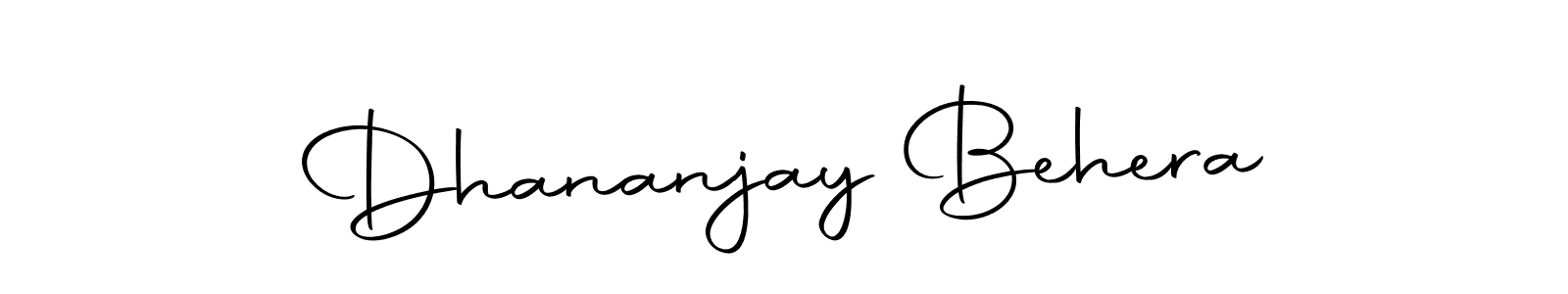 Make a short Dhananjay Behera signature style. Manage your documents anywhere anytime using Autography-DOLnW. Create and add eSignatures, submit forms, share and send files easily. Dhananjay Behera signature style 10 images and pictures png