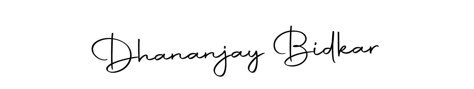 Make a short Dhananjay Bidkar signature style. Manage your documents anywhere anytime using Autography-DOLnW. Create and add eSignatures, submit forms, share and send files easily. Dhananjay Bidkar signature style 10 images and pictures png